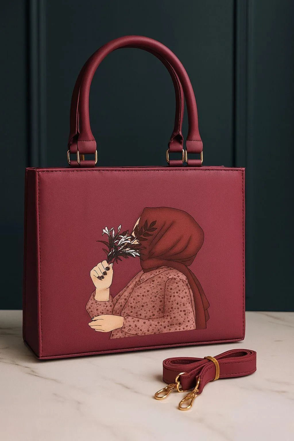 GIRLS NYLON PRINTED HAND BAG